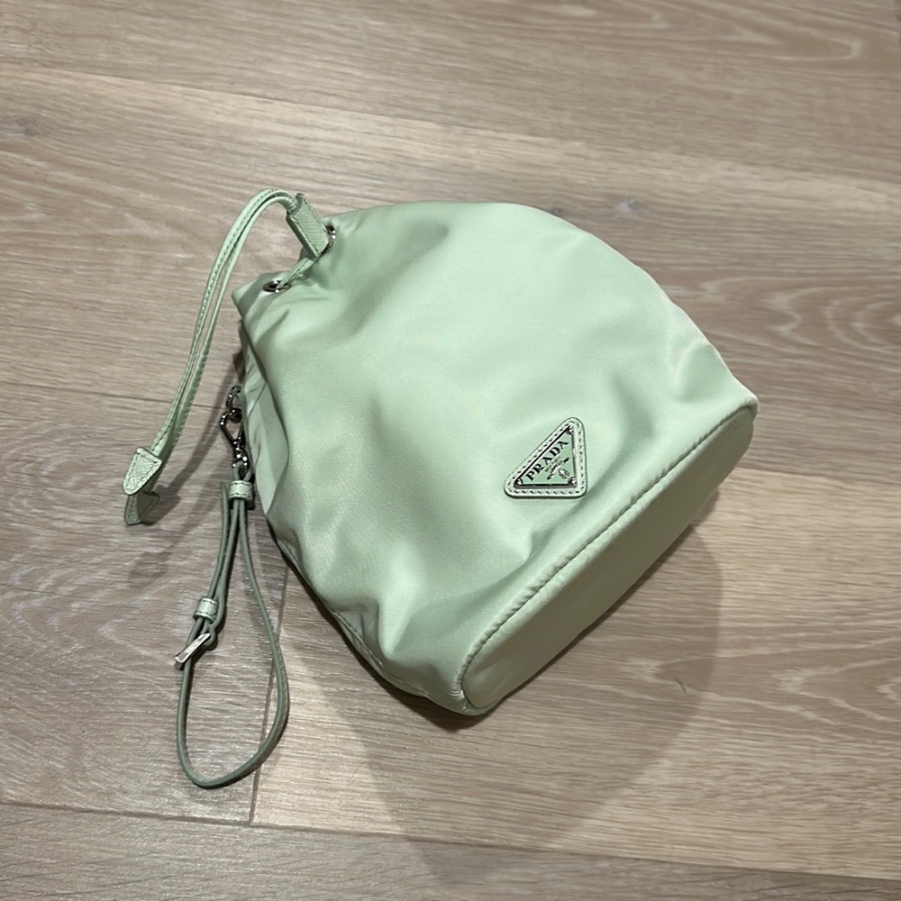 PRADA
Re-Nylon Wristlet Pouch